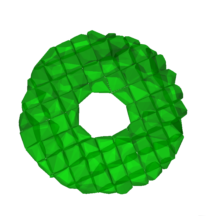 ImageMesh 3D Mesh Transformation of Donut Image